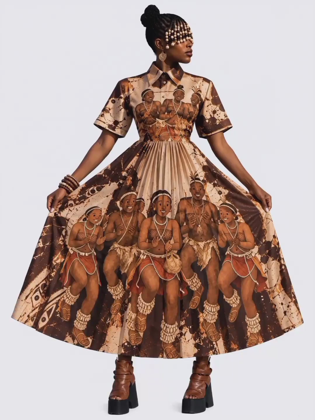 Setswana Dance Dress 👗