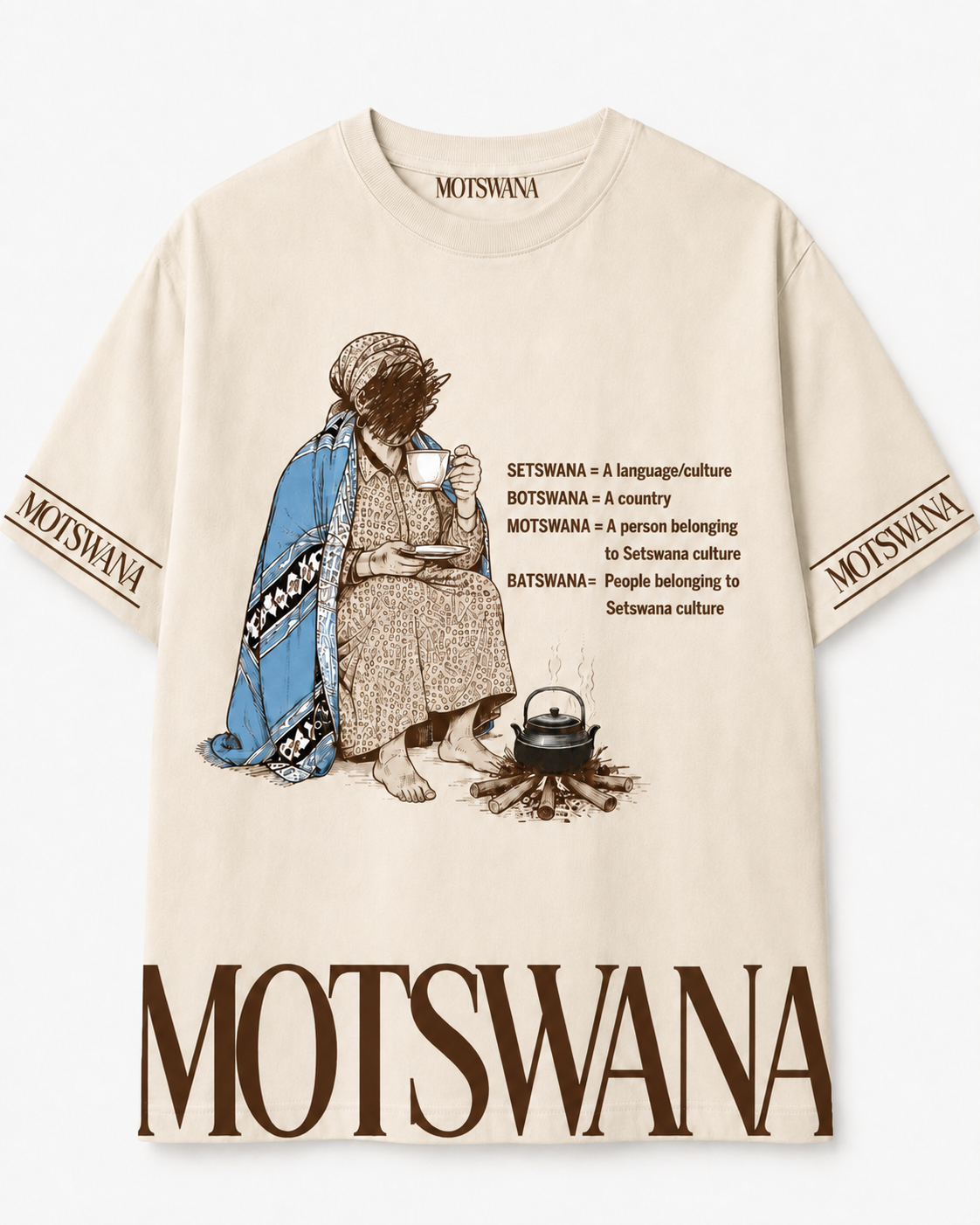 Seriti Beige/Creme T-shirt