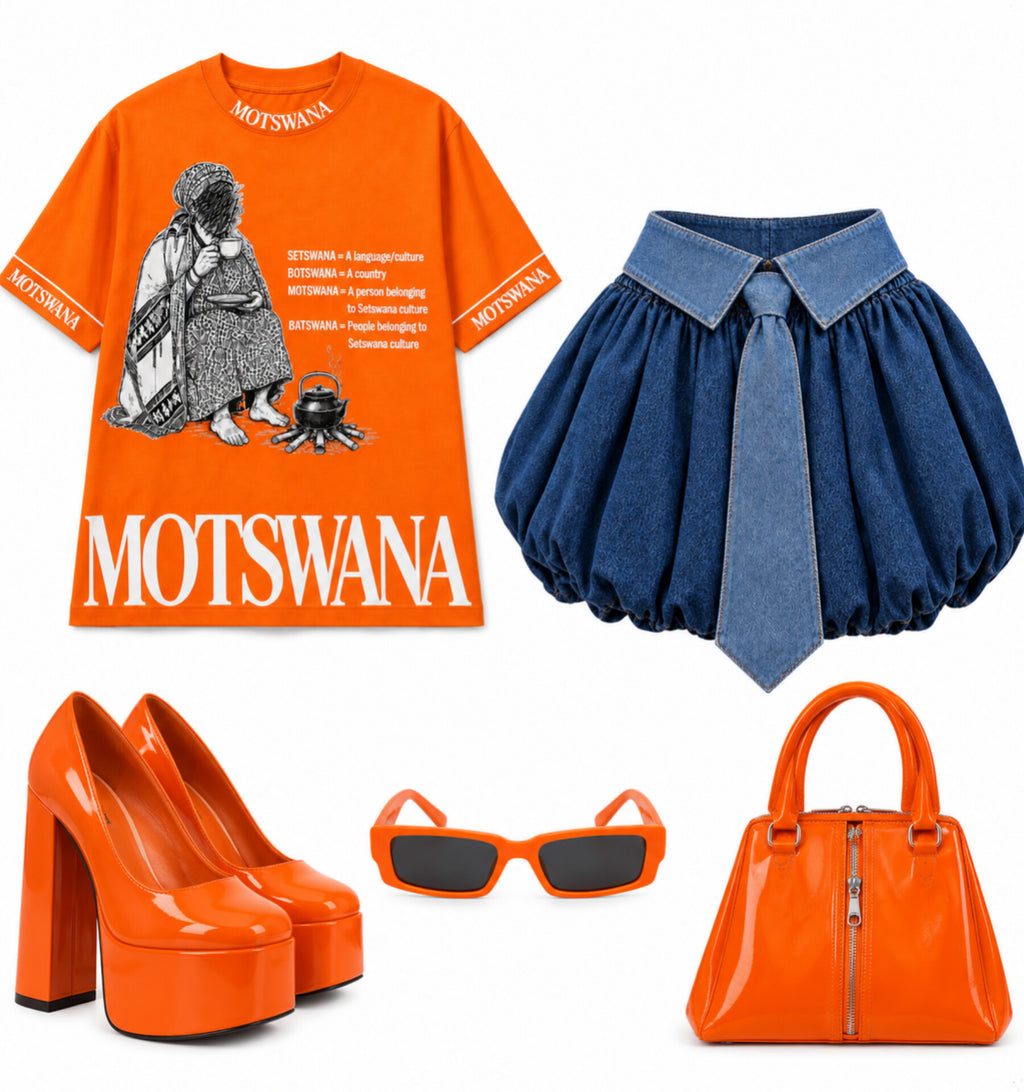 Seriti T-shirt (Orange)