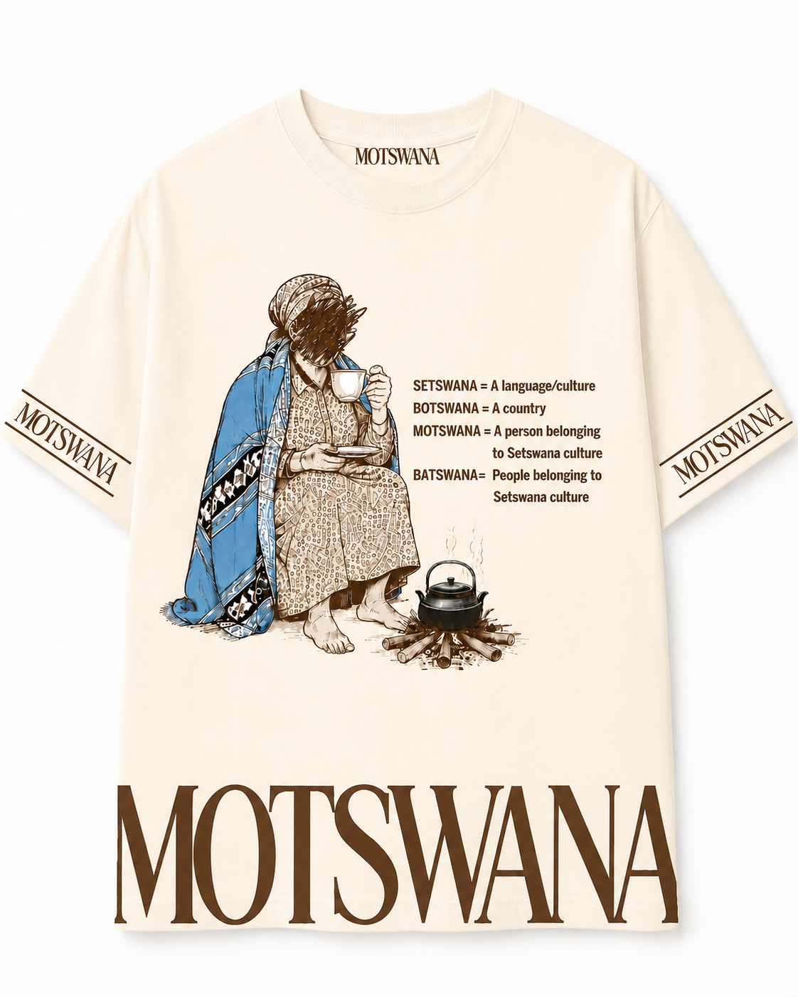 Seriti Beige/Creme T-shirt