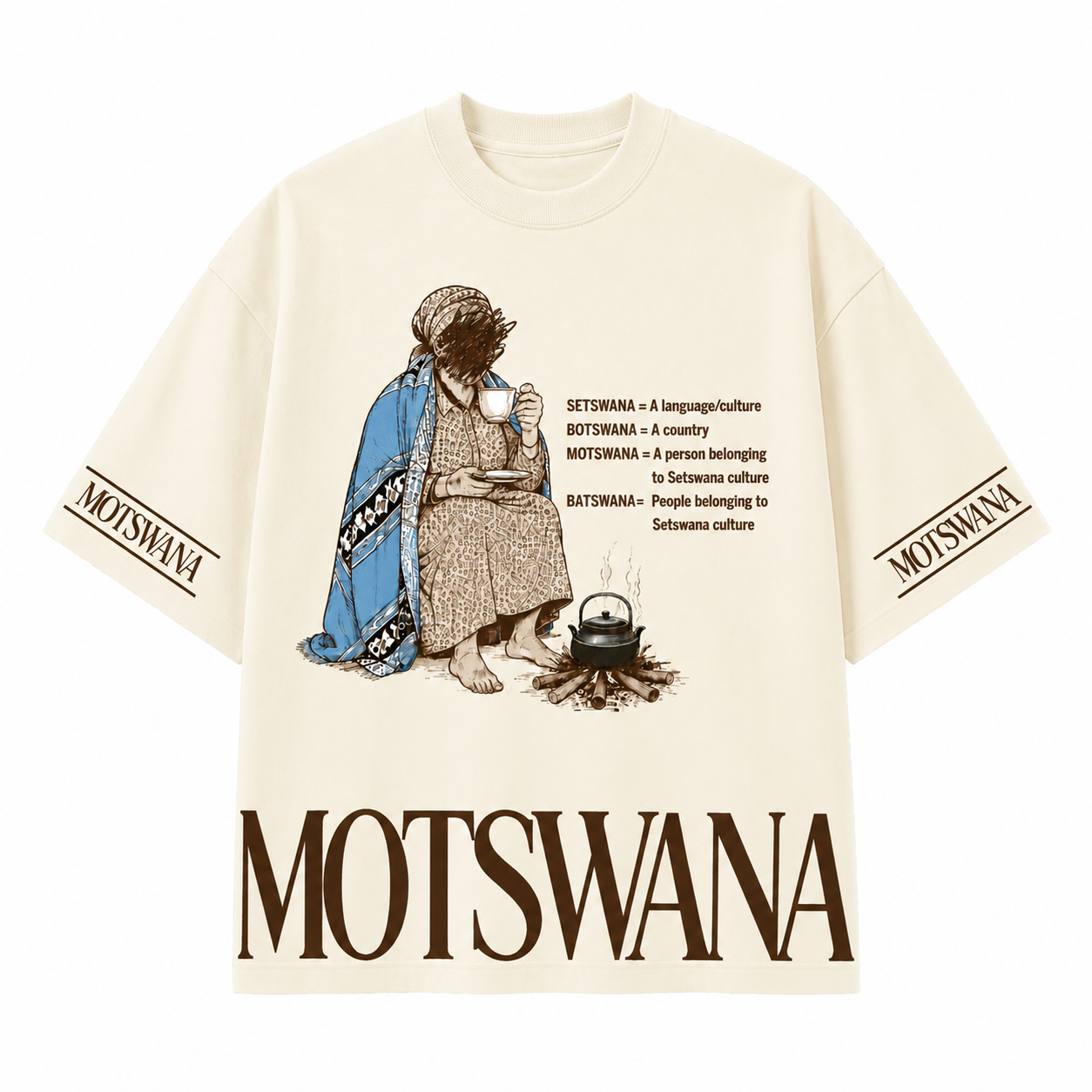 Seriti Beige/Creme T-shirt
