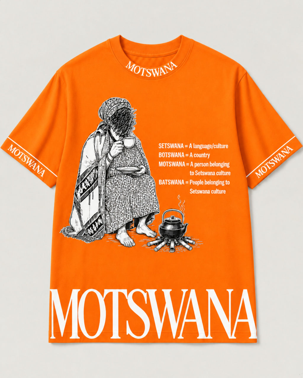 Seriti T-shirt (Orange)