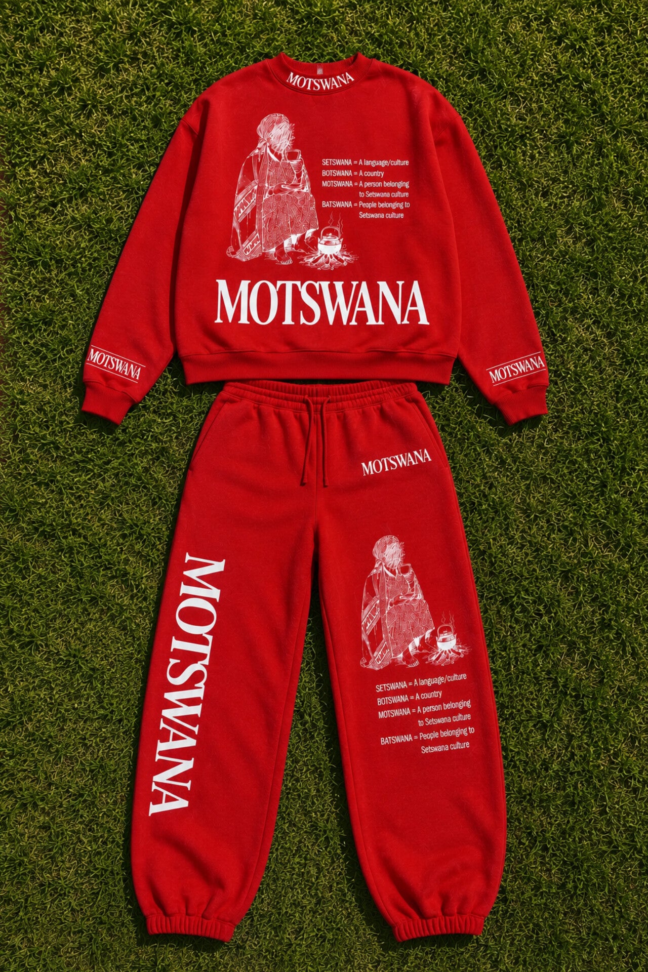 Seriti Tracksuit (Red)